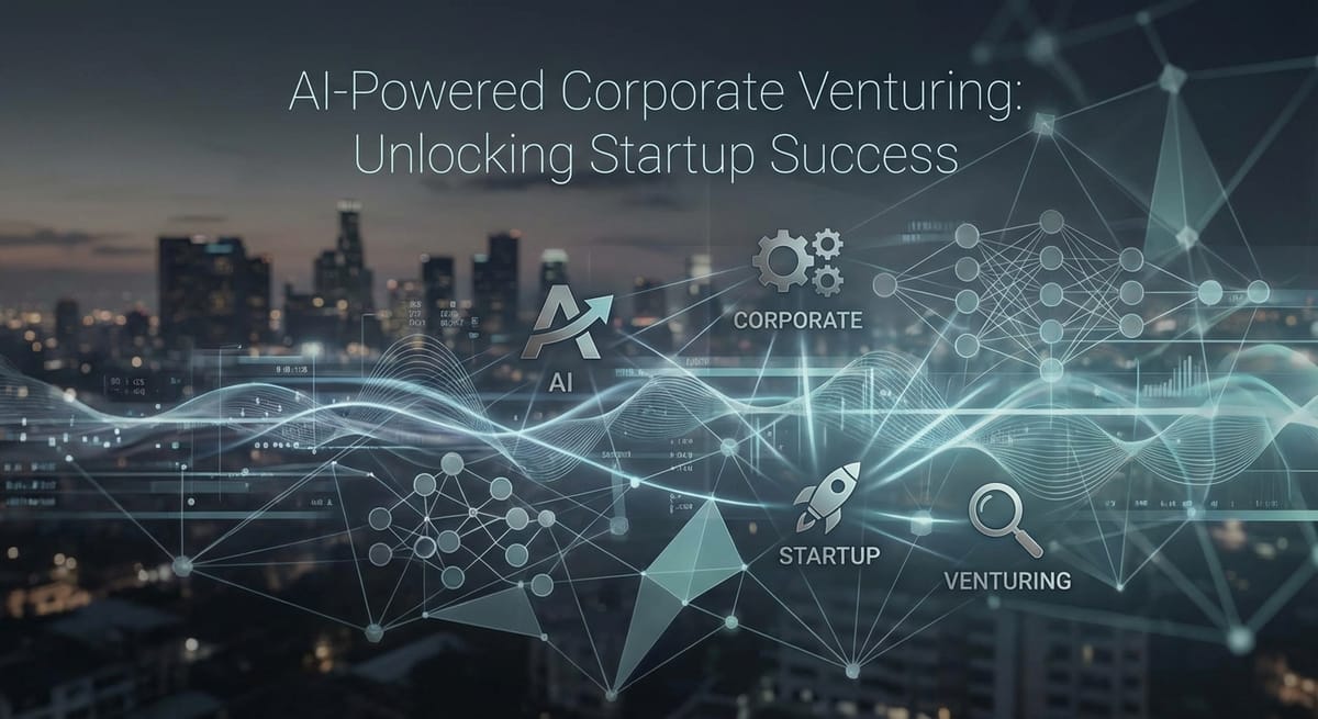AI-Powered Corporate Venturing: How to Scout and Scale Startups